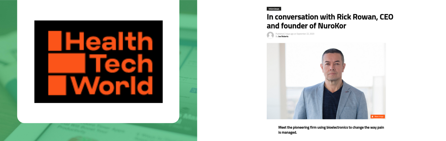 Health Tech World - In conversation with Rick Rowan, CEO and founder of NuroKor