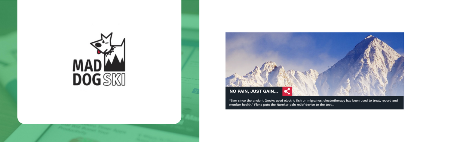 MadDogSki reviews NuroKor's mitouch for lower back pain and more